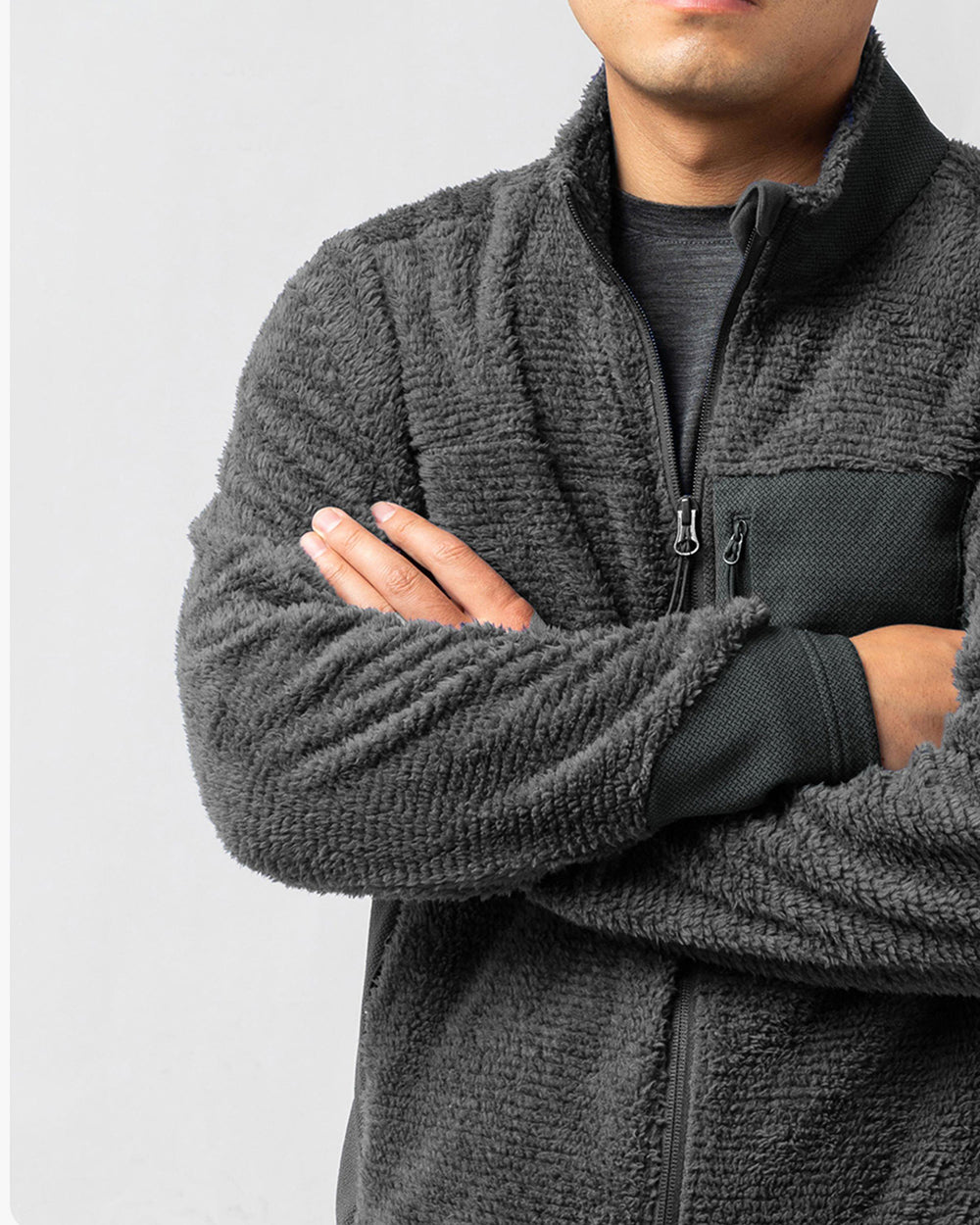 TAVATINO Alpha double-sided cloud fleece jacket ZT-1215