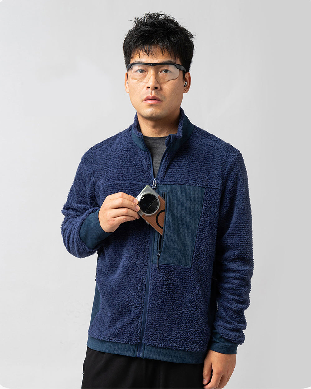 TAVATINO Alpha double-sided cloud fleece jacket ZT-1215