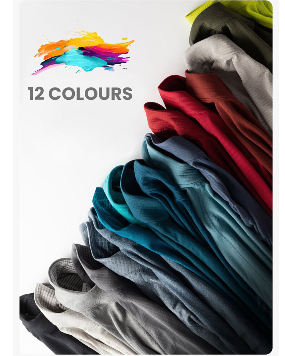 TAVATINO Graphene PGP Quick-Dry Base Layer Fleece Shirt ZT-1182