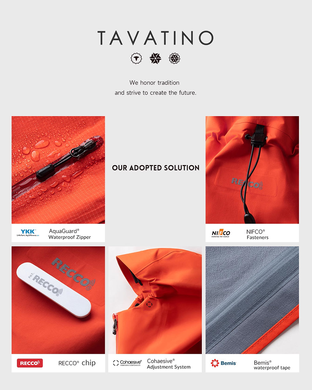 TAVATINO LCP Titanium Storm Shell ZT1152-2