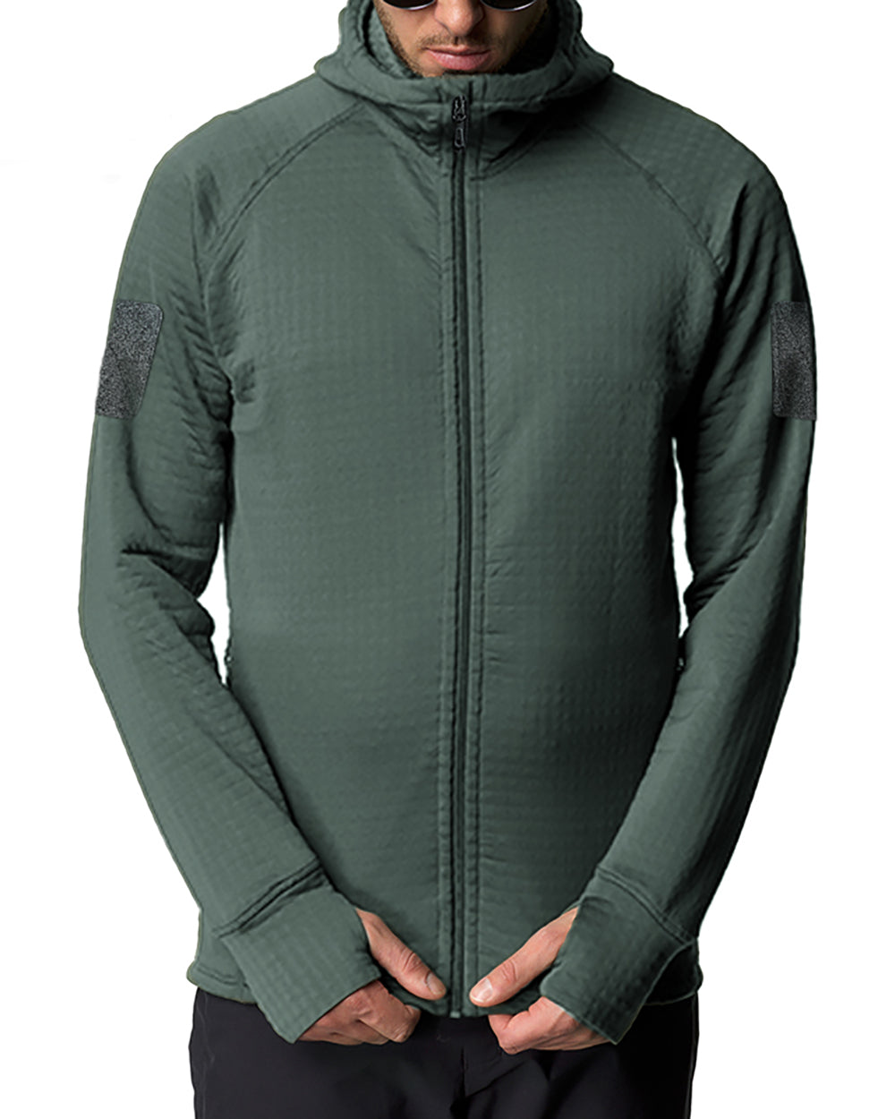 TAVATINO Non pilling bubble fleece hooded fleece jacket ZT-9008