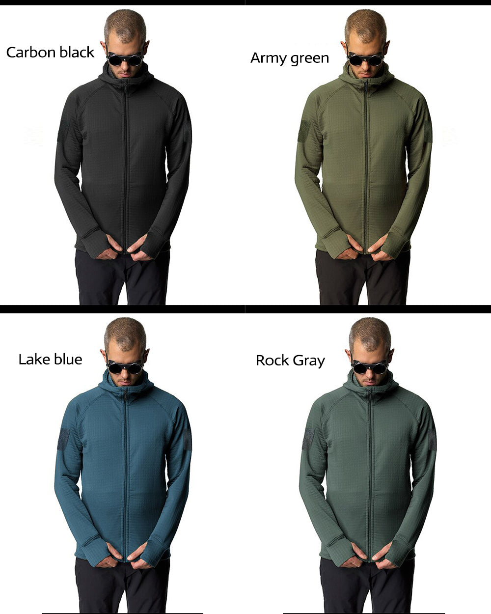 TAVATINO Non pilling bubble fleece hooded fleece jacket ZT-9008