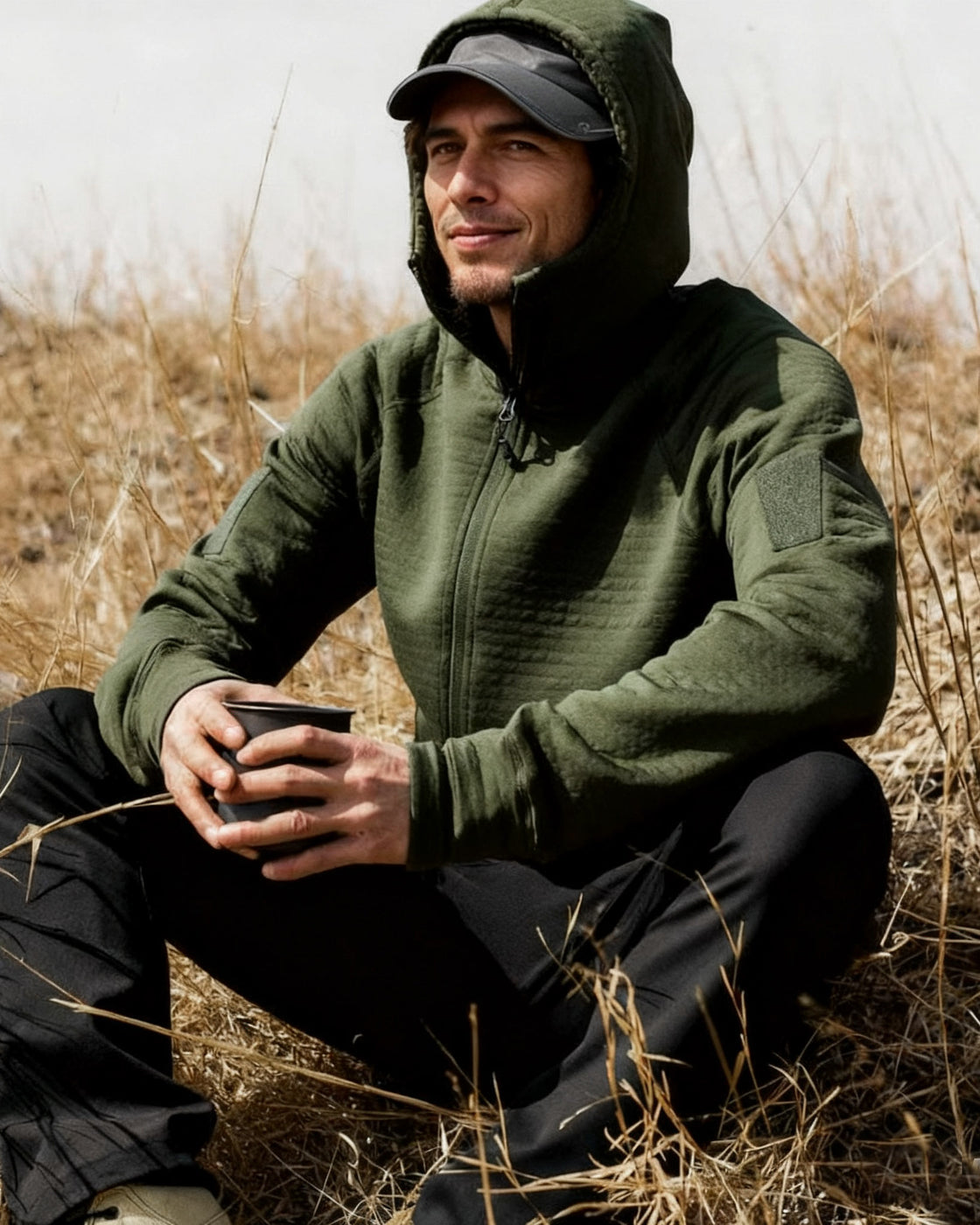 TAVATINO Non pilling bubble fleece hooded fleece jacket ZT-9008