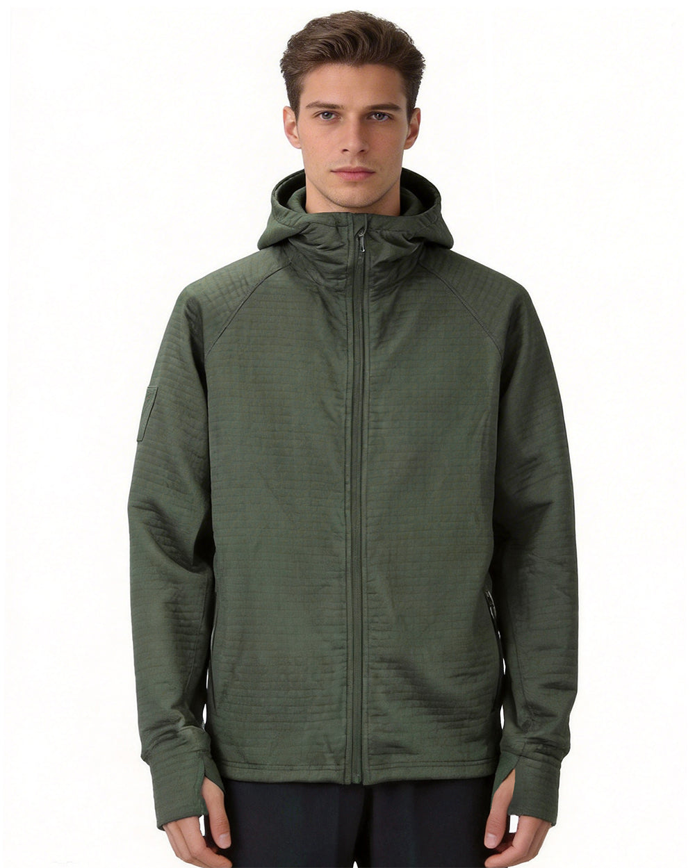 TAVATINO Non pilling bubble fleece hooded fleece jacket ZT-9008 - TAVATINO