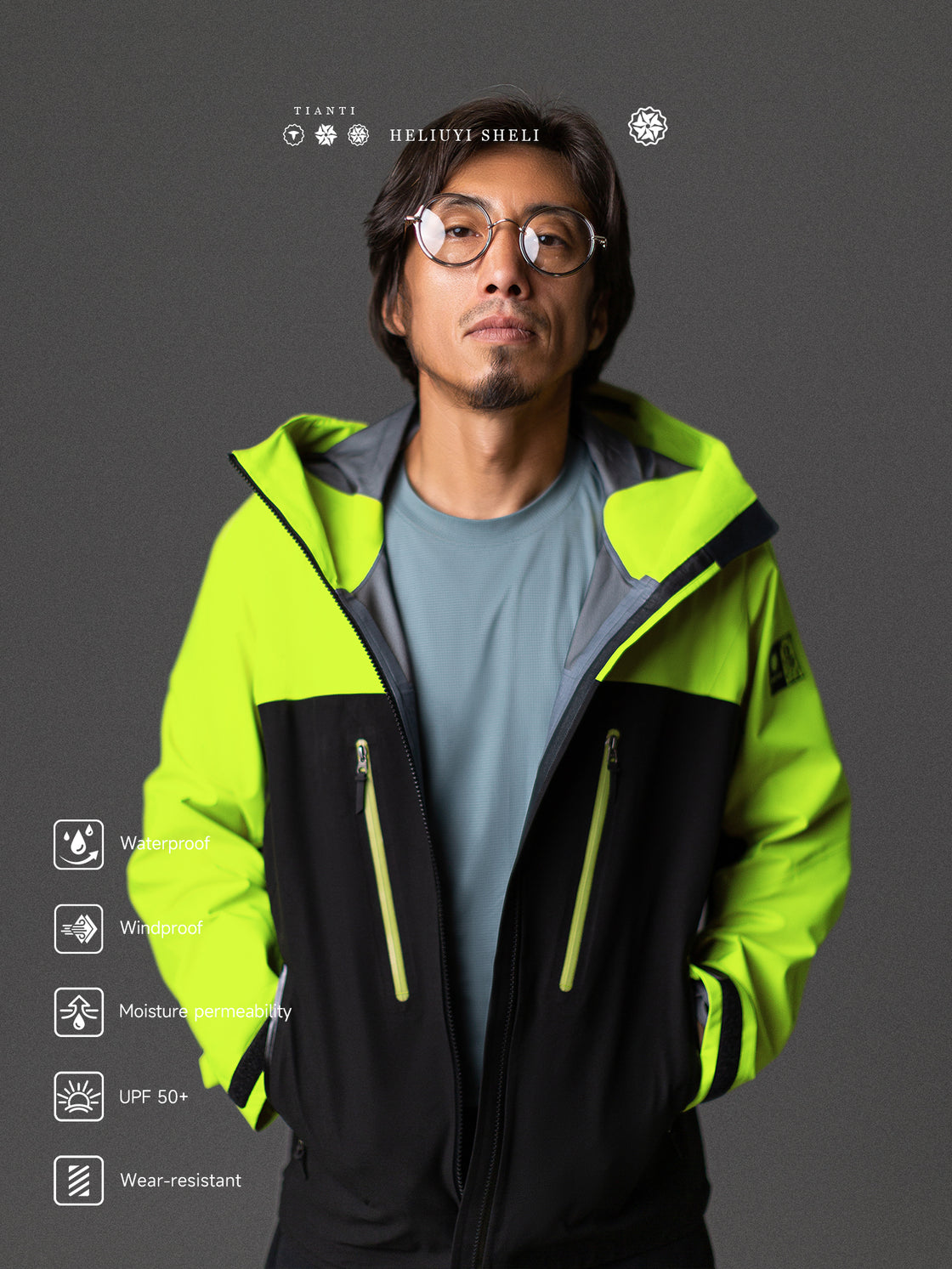 TAVATINO O2 Oxygen Permeable 3L Hard Shell ZT1153