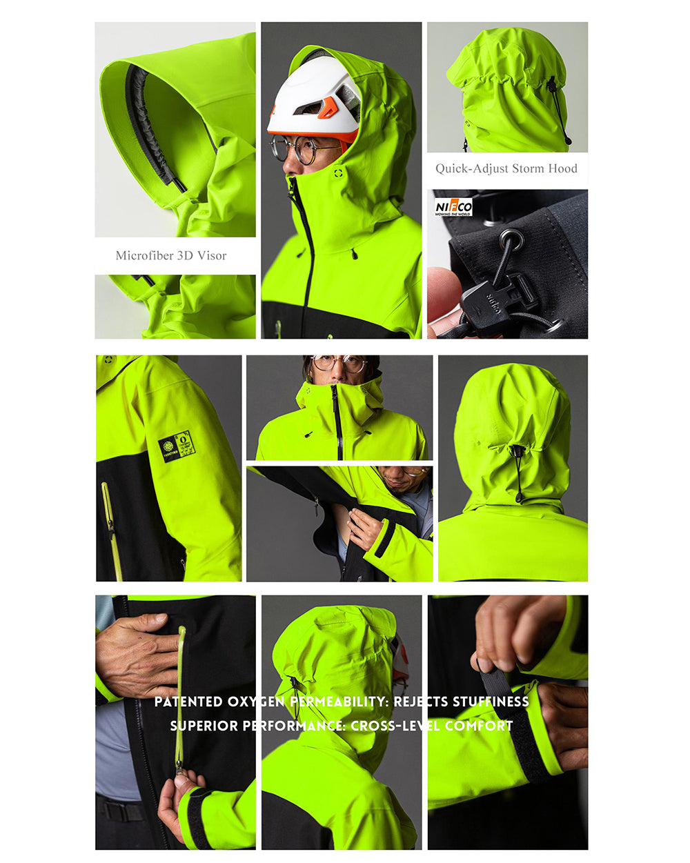 TAVATINO O2 Oxygen Permeable 3L Hard Shell ZT1153