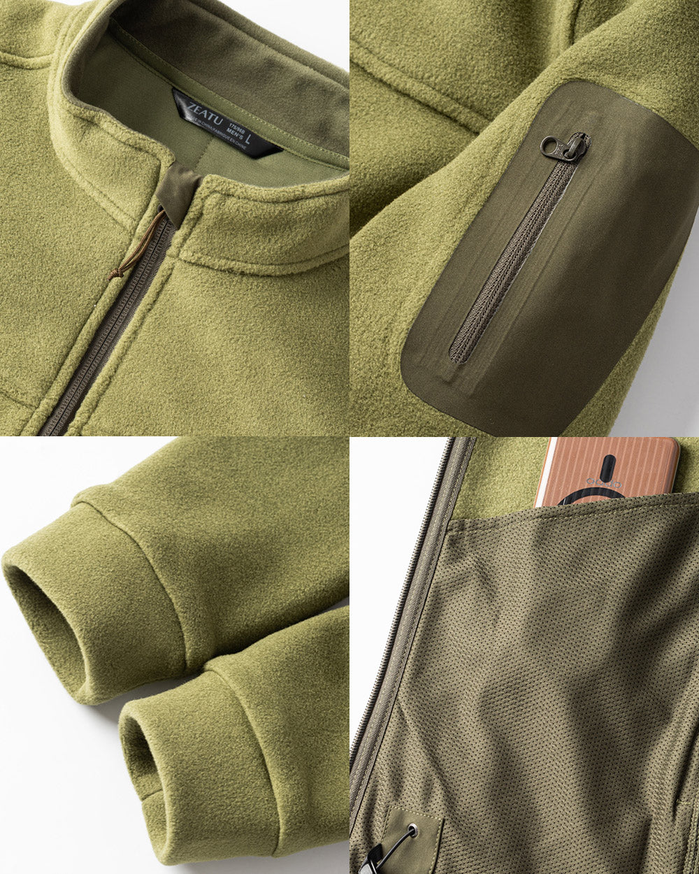 TAVATINO Ultra-Fiber P200 Fleece Jacket ZT-1039