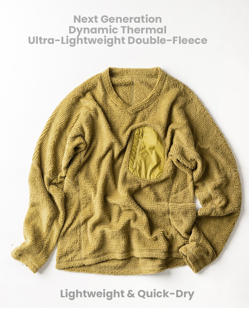 TAVATINO Alpine Cloud V-Neck Pullover ZT1903