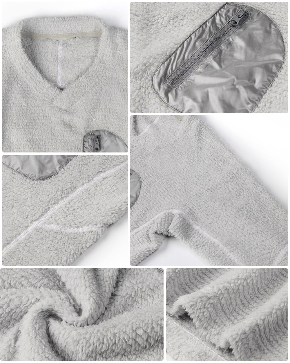 TAVATINO Alpine Cloud V-Neck Pullover ZT1903