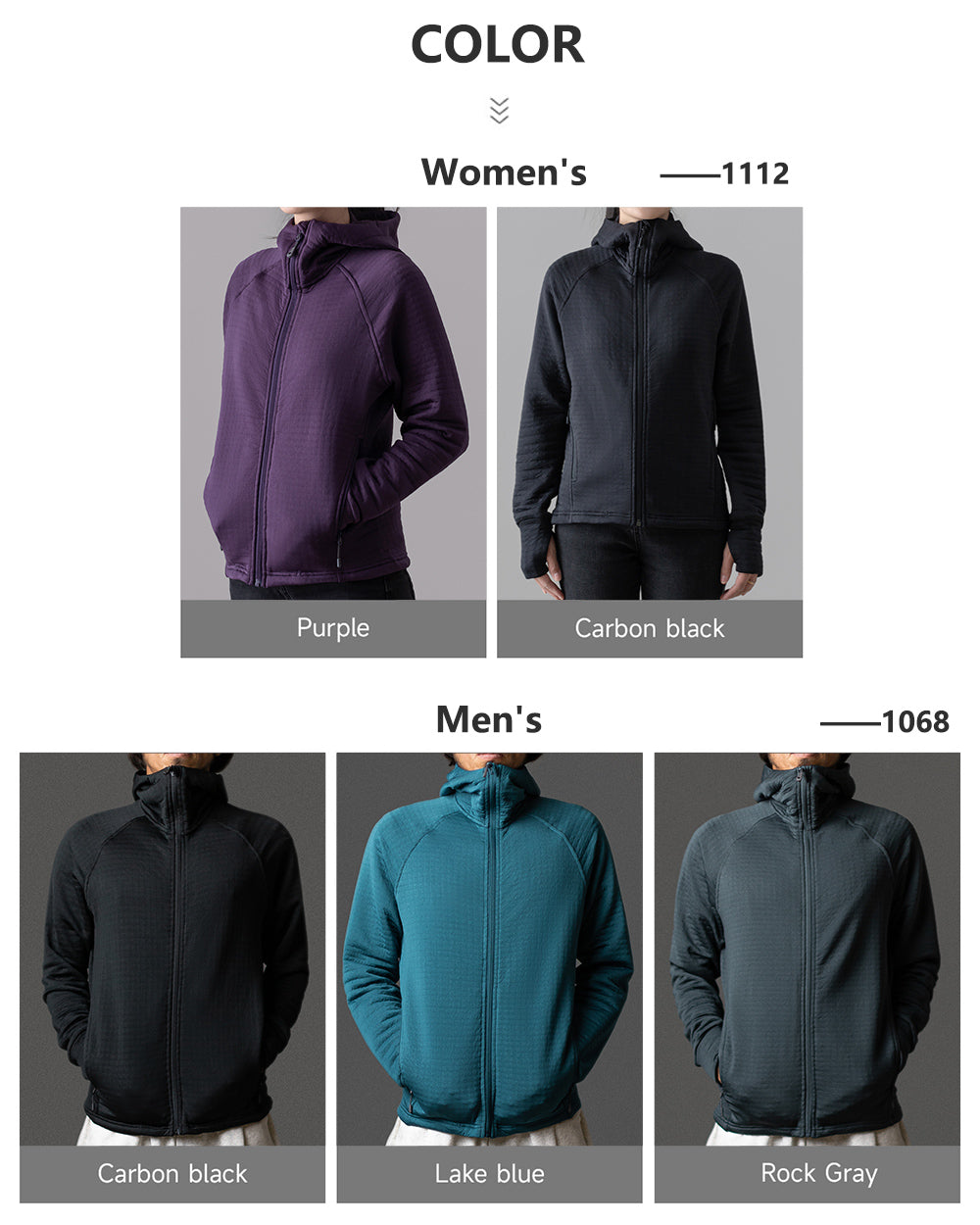 TAVATINO Award-Winning P-AIR Fleece Jacket (Unisex) ZT1068 / ZT1112 - TAVATINO