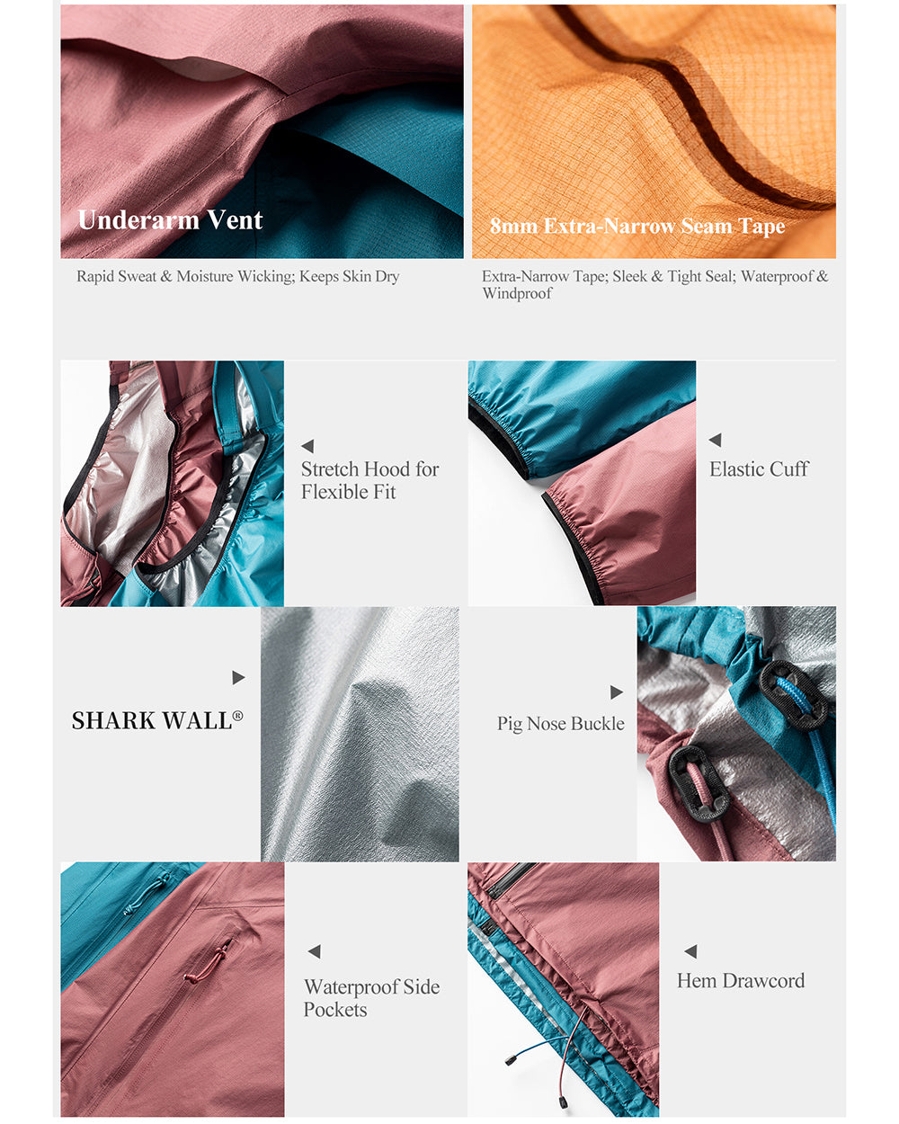 TAVATINO Hydrogen Shell Ultralight Hard Shell ZT1204