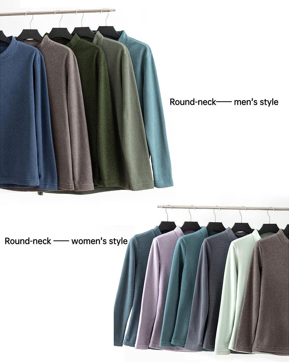 TAVATINO autumn and winter couple middle layer fleece hoodie ZT-113331