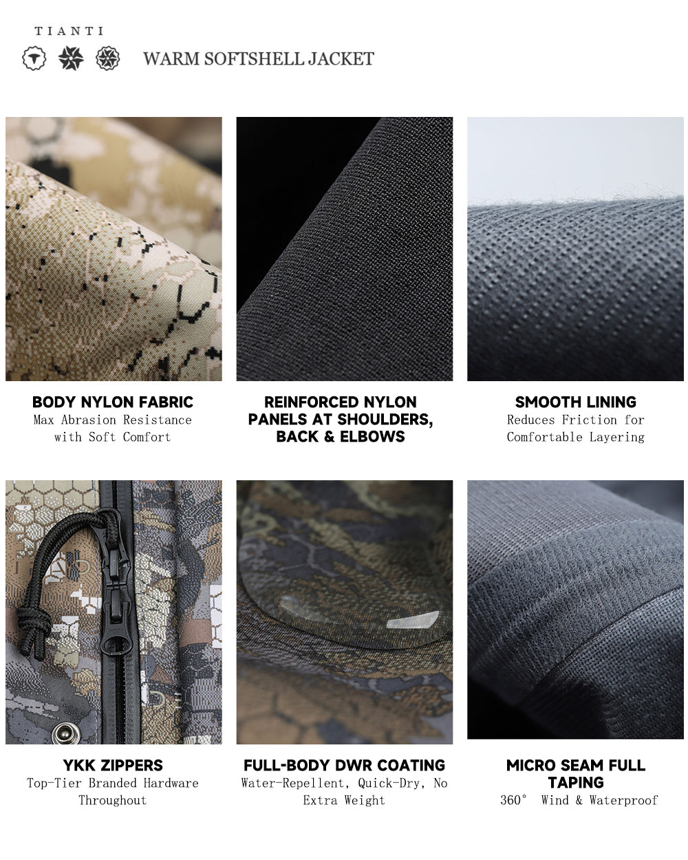 TAVATINO Open Country Camo 3L Hard Shell ZT1001