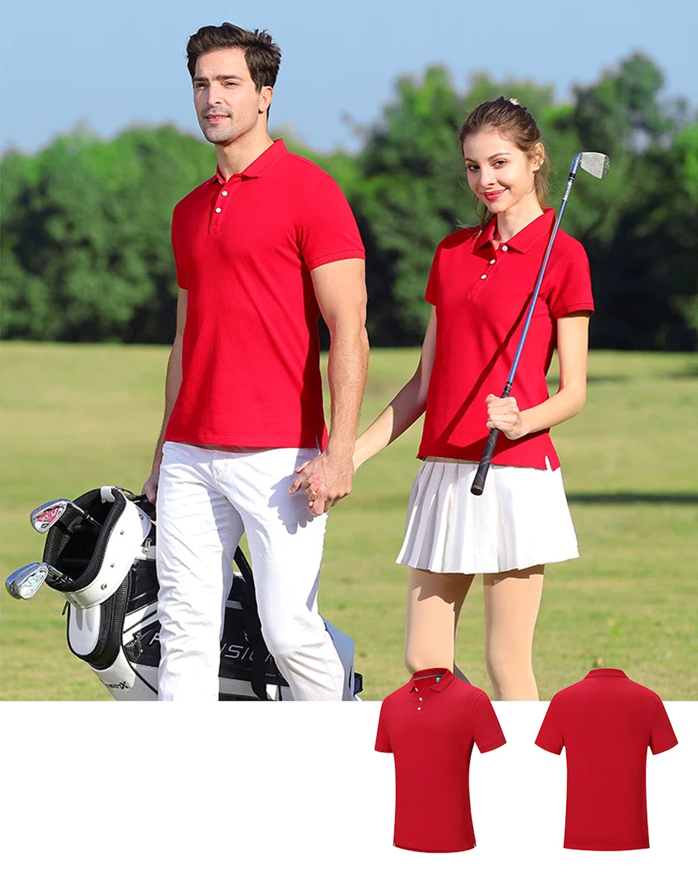 TAVATINO 2029 Luxury Cupro Cotton Business Pique Polo Shirt with cupro‑cotton blend fabric, smooth breathable texture, and refined business‑casual design
