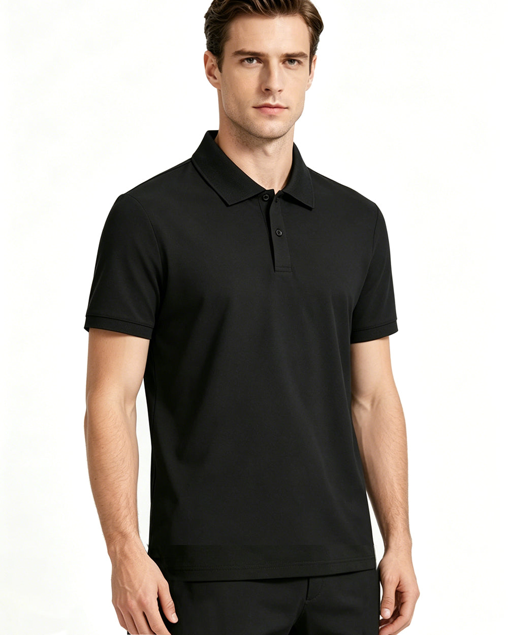 TAVATINO 8826 Cooling Pique Polo Shirt with cooling breathable pique fabric, UPF50 sun protection, and lightweight quick‑dry performance