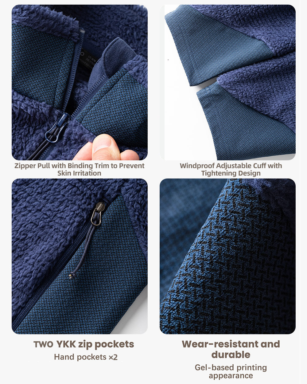 TAVATINO Alpha Cloud Fleece Jacket ZT-1902 - TAVATINO