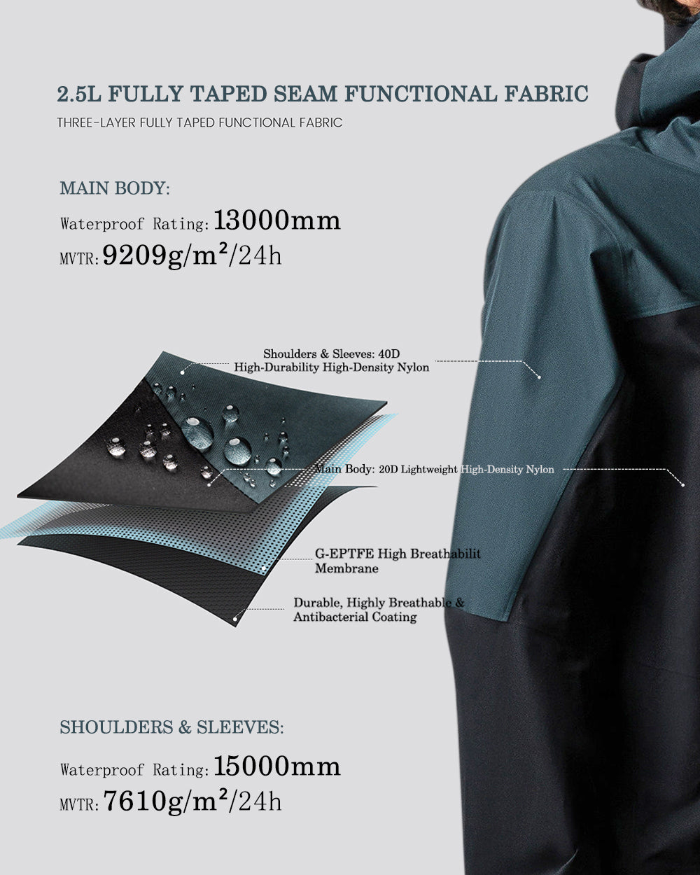 TAVATINO Carbon Lightweight 2.5L Shell Jacket ZT1169 - TAVATINO