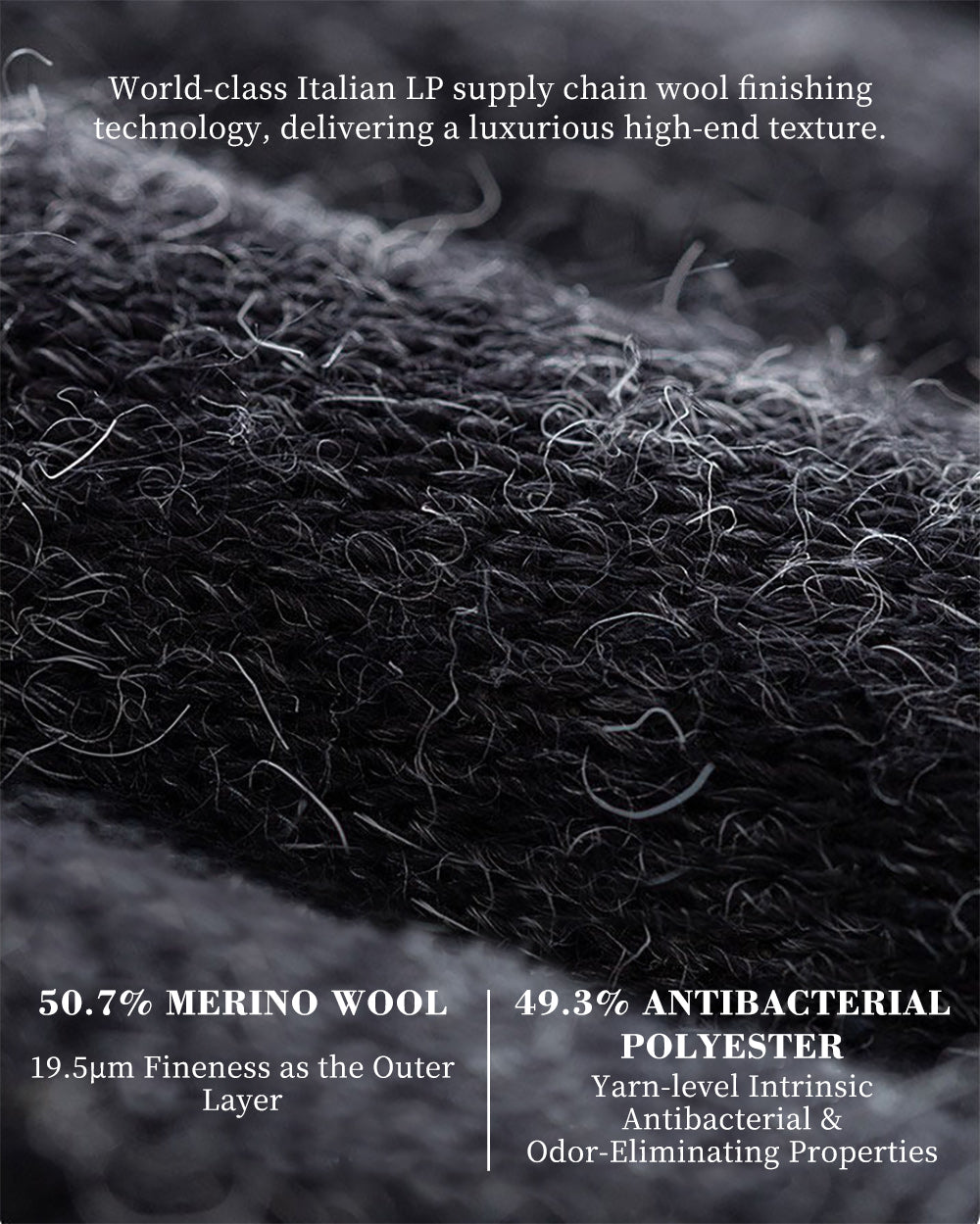 TAVATINO Executive Merino Wool Fleece Jacket ZT1123 - TAVATINO