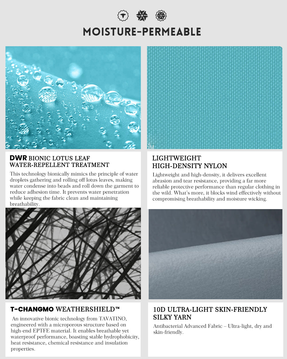 TAVATINO Pilgrimage Mountain 3-Proof Hardshell ZT1126